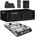 ARKSEN 64 x 39 x 6 Inch Universal 150LB Heavy Duty Roof Rack Cargo by ARKSEN