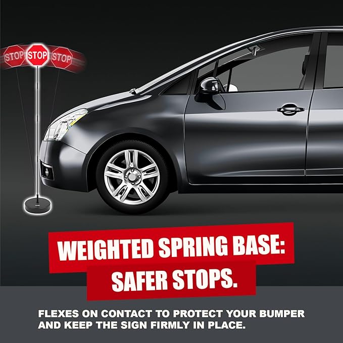 Securityman Garage Stop Sign Parking Aid | Garage Stoppers - Image 6