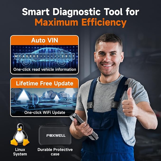 FOXWELL NT624 Elite OBD2 Scanner Upgraded from NT614Elite & NT604Elite Code - Image 8