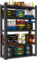Metal Garage Shelving Unit, Heavy Duty 5-Tier Adjustable Storage Rack, Steel by Notmise