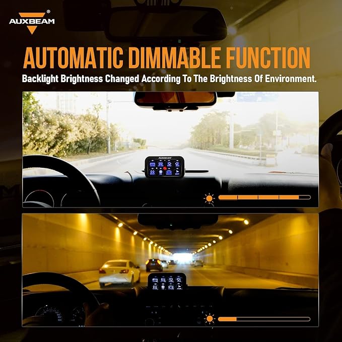 Auxbeam 8 Gang Switch Panel BA80 Automatic Dimmable LED Touch Control Panel Box - Image 5