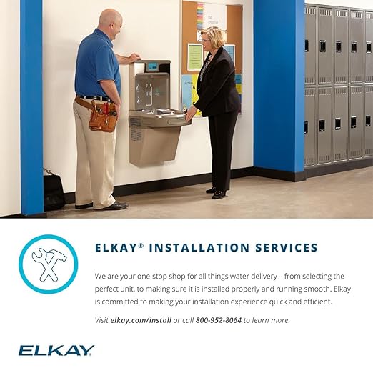 Elkay Wall Mount Hands-Free Activation ADA Cooler Filtered Refrigerated - Image 3