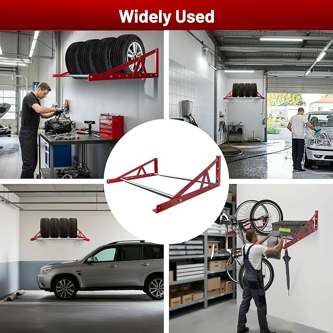 ROBLOCK Adjustable Tire Rack Wall Mount - Image 6