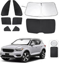 TINGLU Window Shades for Volvo XC40 2019-2025 Accessories Car Side Full Windows by TINGLU