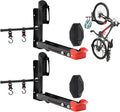 Bike Wall Mount Rack Adjustable & Foldable Garage Bike Rack by AUMENTAR