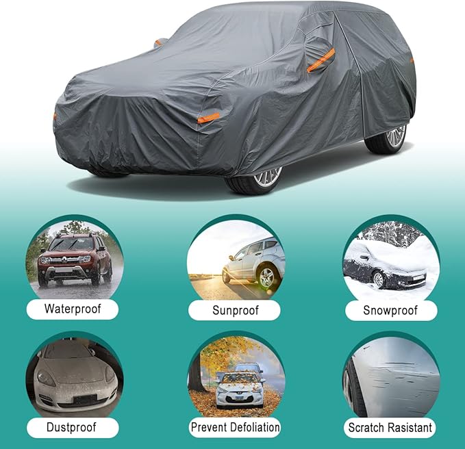 Premium Car Cover Custom Fit Toyota 4Runner, 16 Layers Heavy Duty Car Cover - Image 4