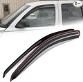 Auto Dynasty 2Pcs Carbon Fiber Pattern Window Visors Compatible by AutoDynasty