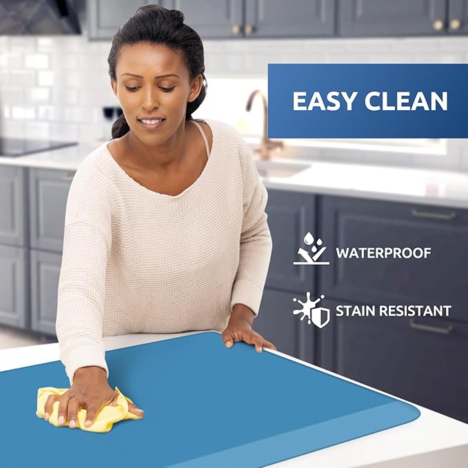 KitchenClouds Kitchen Mat Cushioned Anti Fatigue Rug 20"x39" Waterproof - Image 3