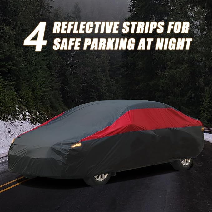 Car Cover Waterproof All Weather, Outdoor Car Cover - Image 5