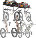 VEVOR Bike Storage Rack, 4 Bike Racks, Wall Mount Bike Storage Hanger by VEVOR