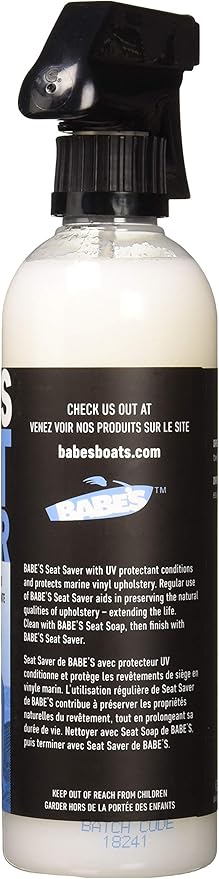 Babe’s Seat Saver – Marine Vinyl Protectant & Conditioner – UV Protection - Image 3
