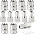 TAISHER 12PCS 304 Stainless Steel Pressure Washer Adapter Kit, Quick Connect by TAISHER