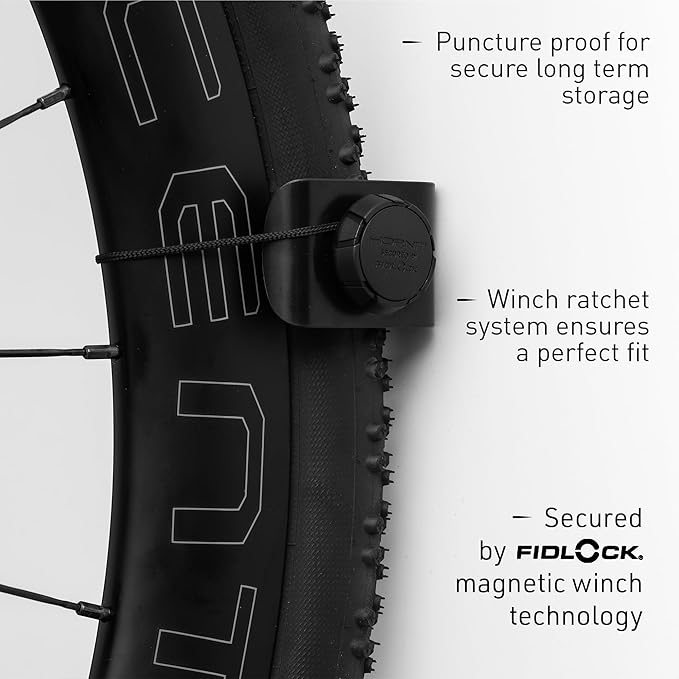 Hornit CLUG PRO | Wall Mounted Bike Rack | Secured by FIDLOCK | 5 Sizes | Easy - Image 3