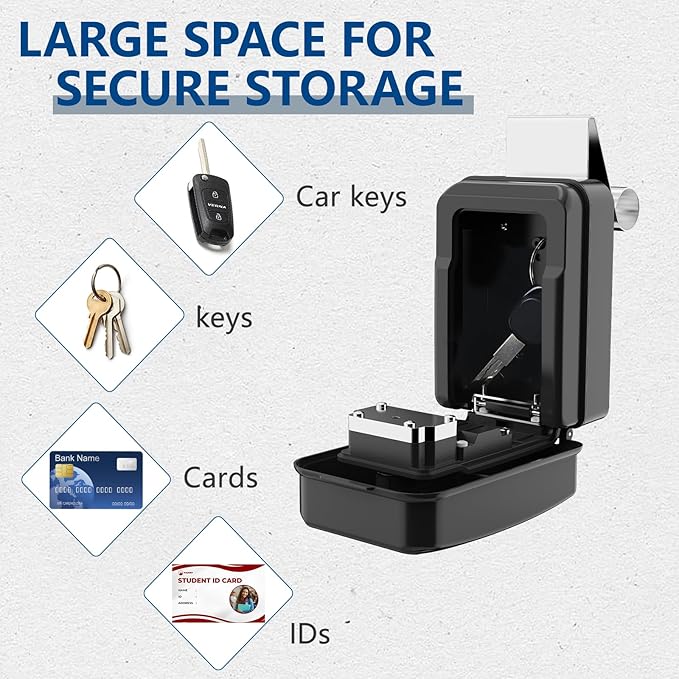 SL-591 Car Window Lock Box for Turo, Car Key Lock Box - Image 3