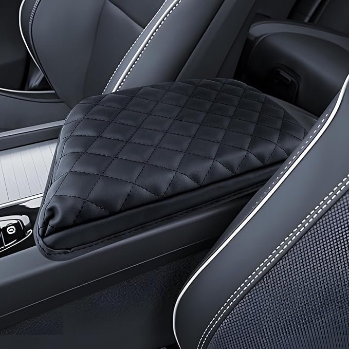 Armrest Cover for Volvo XC60 2018-2024 2025 Accessories Center Console Middle by LANTU