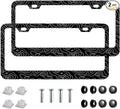 Topographic License Plate Frame-2 PCS Topography | Map | Exploration | by Unknown