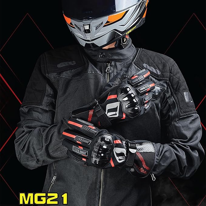 Motorcycle Gloves, Waterproof, Touch Screen, Men's Winter Gloves, Snowmobile - Image 3