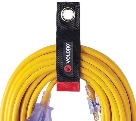 VELCRO Brand Heavy Duty Extension Cord Holder Organizer | Holds 75 Pounds by VELCRO%C2%AEBrand