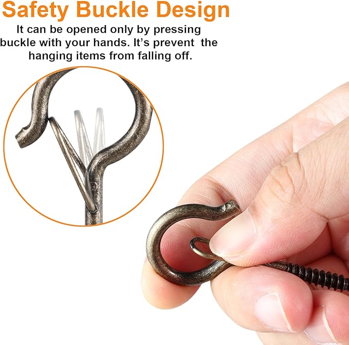 36 PCS Q-Hanger Hooks, Screw Hooks - Image 2