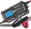 6-Amp Automotive Battery Charger, 6V and 12V Smart Car Battery Charger by TANKPOW