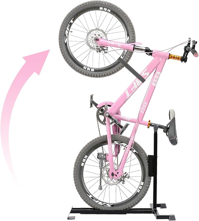 Bike Stand, Vertical Bike Rack For Indoor Bike Storage, Upright Bicycle Stand by PHUNAYA