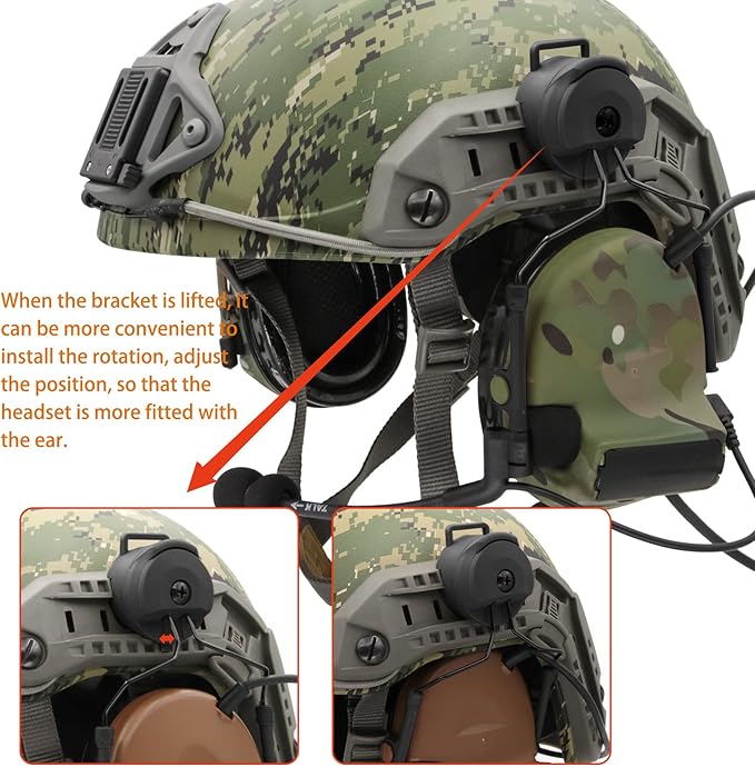 COMTA 2 Helmet-Type Tactical Headset - Image 6