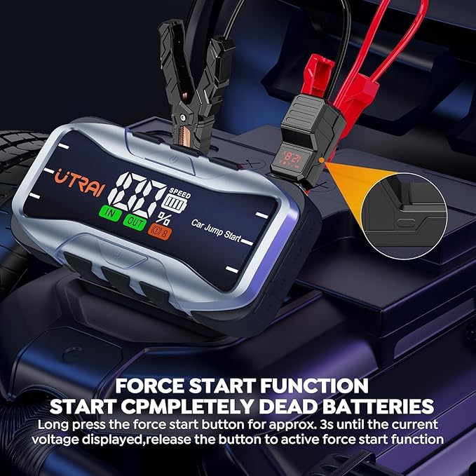 UTRAI 6000A Portable Jump Starter - Image 5