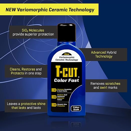 T-Cut Dark Blue Scratch Remover Color Fast Paintwork Restorer Car Polish - Image 4