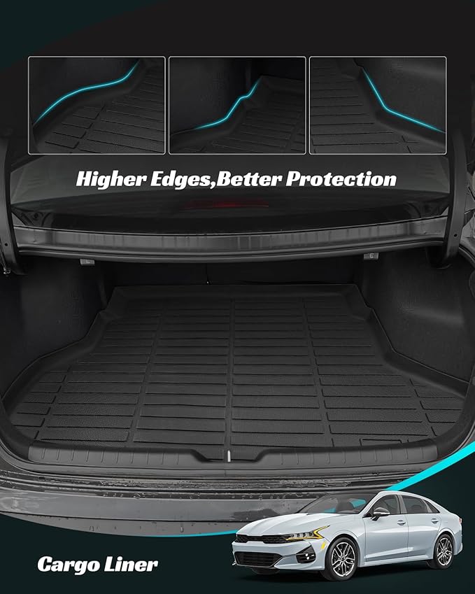 for KIA K4 2025 Floor Mats Cargo Liner LX LXS EX GT-line Turbo All Weather - Image 3