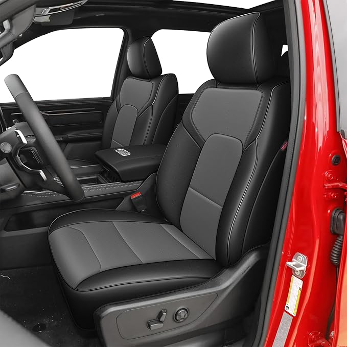 AOMSAZTO Seat Covers for Ram 2500: 2019 2020 2021 2022 2023 2024 2025 Custom by AOMSAZTO