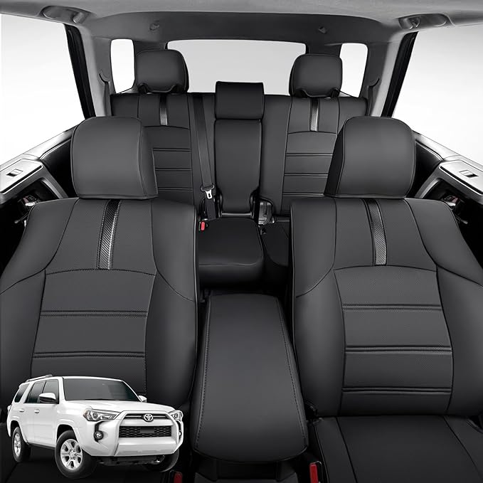 Seat Covers for Toyota 4Runner 2011-2024, Full Set Full Coverage Waterproof - Image 7