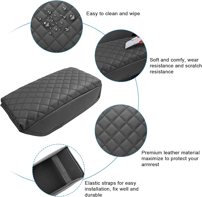 SXCY for 2024 2025 Crosstrek Armrest Cover for Subaru Crosstrek 2025 - Image 5