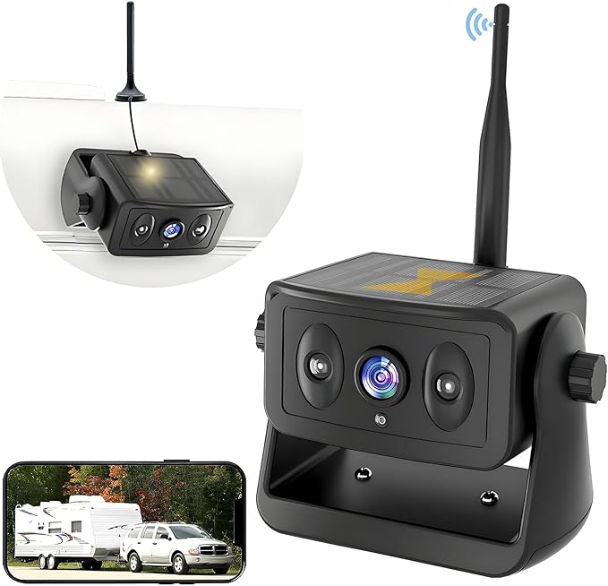 Wireless Backup Camera for RV/Truck/Camper/Trailer by YEOIZO