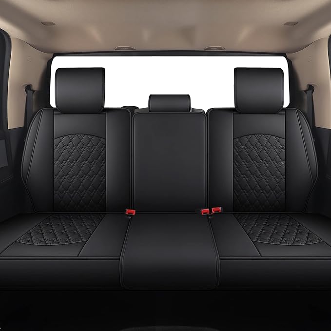 JOJOBAY Car Seat Covers for Dodge Ram Full Set, Fit Ram 2009-2023 - Image 3