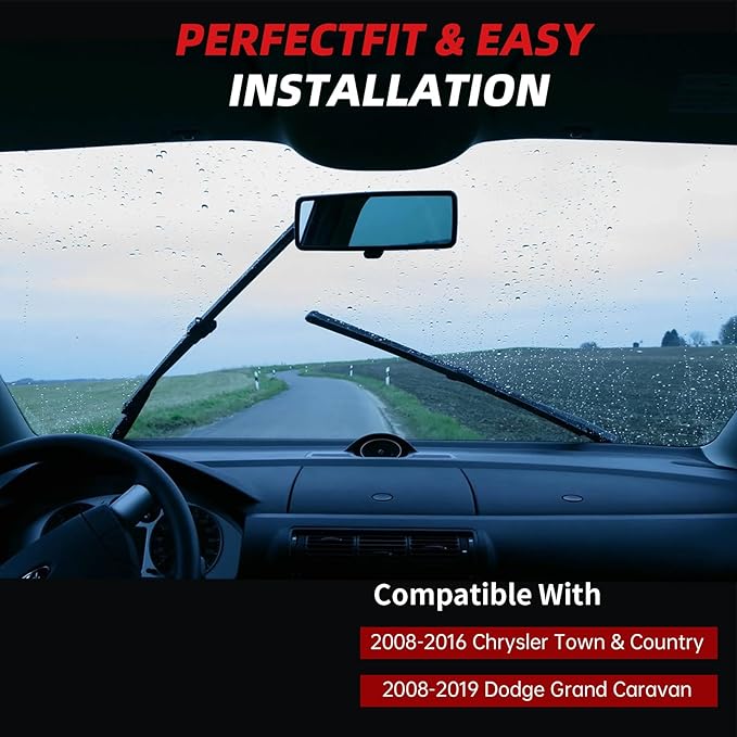 OTUAYAUTO Premium Windshield Wiper Blades - Image 4