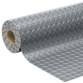 7.8 x 22 FT Garage Floor Mat, 2.8mm Thickness Diamond Plate Vinyl Garage by Geemax