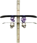 7-Place Wall-Mounted Snowboard Log Rack, Wakeboard Racks, Skateboard Holder by LogKayakRack