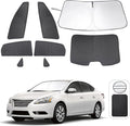 TINGLU Window Shades for Nissan Sentra 2014 2015 2016 2017 2018 2019 by TINGLU