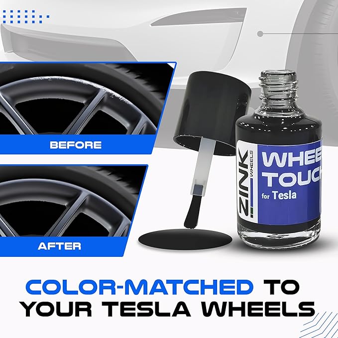 Premium Tesla Wheel Curb Rash Repair Kit - Image 5