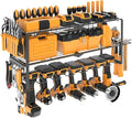 Large Power Tool Organizer Wall Mount, Power Tool Shelf System Battery Storage by Unknown