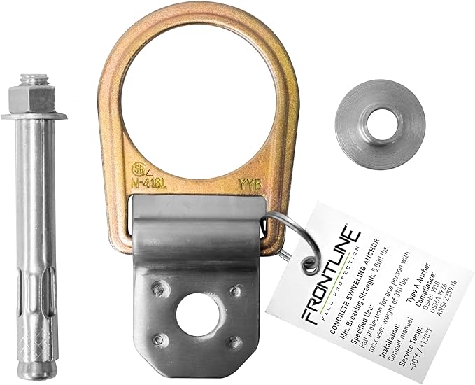 Frontline Fall Protection COB01SW Concrete Swiveling Anchor | Anchor swivels - Image 2