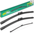 24" 20" 15" Windshield Wiper Blades Replacement by WINDSMILE