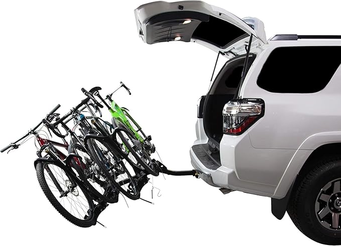 Saris SuperClamp EX 4-Bike Hitch Rack – Lightweight Platform Bike Carrier - Image 4