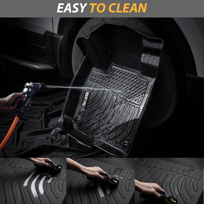 AIPOIL® Floor Mats for 2012-2018 Ford Focus | All-Weather | Easy to Clean | - Image 5