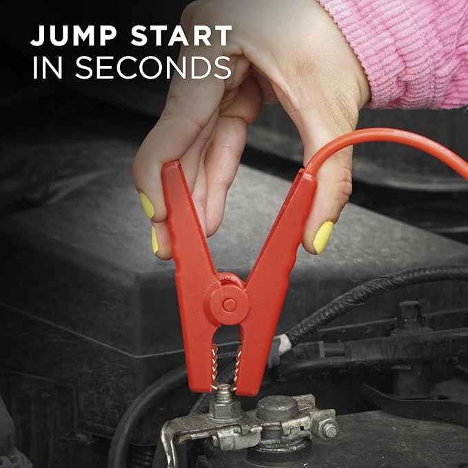 BoostHero Portable Car Battery Jump Starter, 000mAh Power Bank, LED Flashlight - Image 8