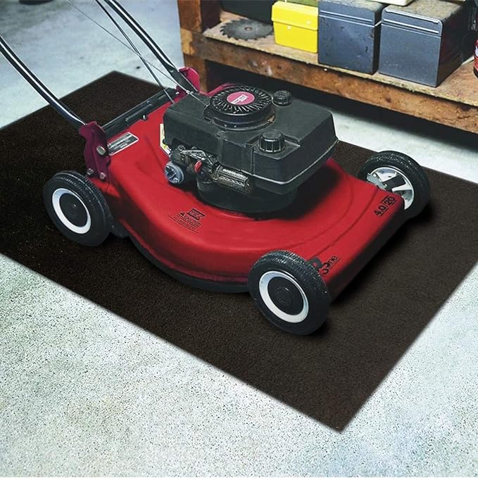 LINLA Premium Absorbent Oil Mat Contains Liquid Garage Floor Mat, Protects by LINLA