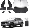 TINGLU Window Shades for Mazda CX-30 2019-2024 2025 Accessories Car Side Full by TINGLU