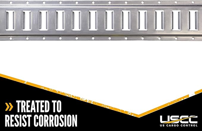 US Cargo Control E Track, Made in USA, 12 Gauge Steel 5 FT Galvanized E Track - Image 4