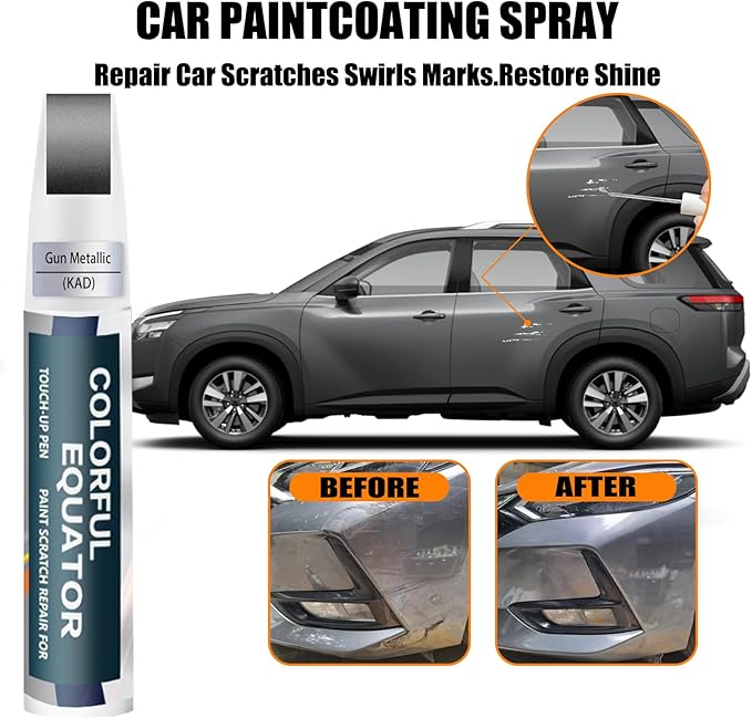 KAD Gun Metallic Touch Up Paint - Image 3