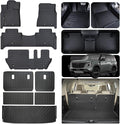 Floor Mat for 2025 Nissan Armada Only Suit for 8 Seats, TPE All Weather by AltraVosAllWeatherCarMats